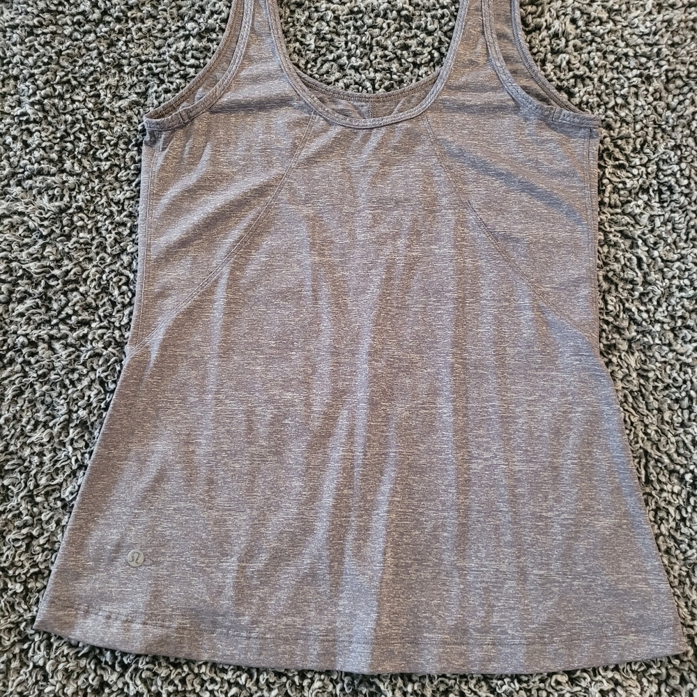 Lululemon tank top back at it workout tank